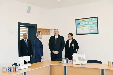 Prezident İlham Əliyev və birinci xanım Mehriban Əliyeva MİDA-nın Yasamal yaşayış kompleksinin açılışında iştirak ediblər - YENİLƏNİB