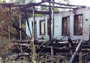 Zərdabda fərdi yaşayış evi yanıb