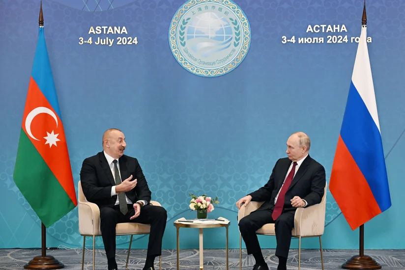 İlham Əliyev: Azərbaycanla Rusiya arasında milli valyutalarda qarşılıqlı hesablaşmalar artır