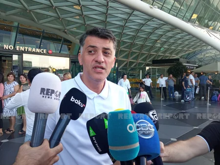 İslamiadada iştirak etmiş Azərbaycan idmançılarının bir qismi Vətənə qayıdıb