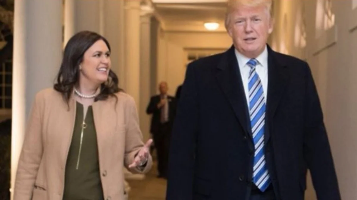 Donald Tramp: Sara Sanders Ağ Evi ayın sonunda tərk edəcək