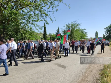Şəkidə Birinci Qarabağ müharibəsinin şəhidi Səbuhi Süleymanov dəfn edilib - YENİLƏNİB