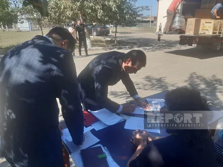Vətən müharibəsi veteranlarına avadanlıqlar təqdim edilib