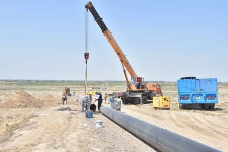 Neftçalanın su təchizatının yaxşılaşdırılması layihəsinin I mərhələsi yekunlaşıb