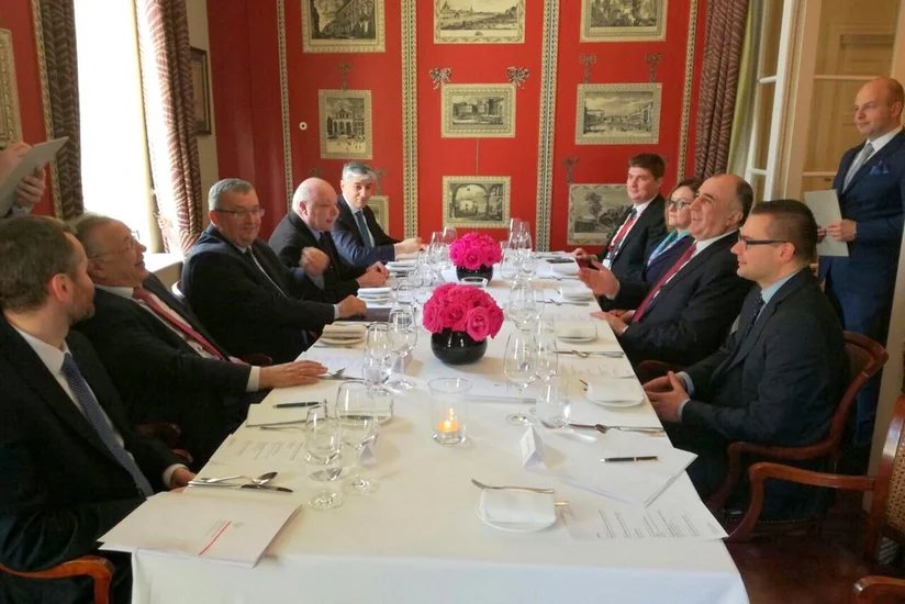 Elmar Məmmədyarov Polşanın iki naziri ilə görüşüb