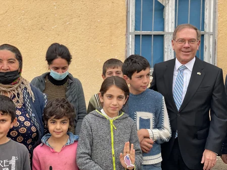 ABŞ səfiri Tərtərə səfər edib