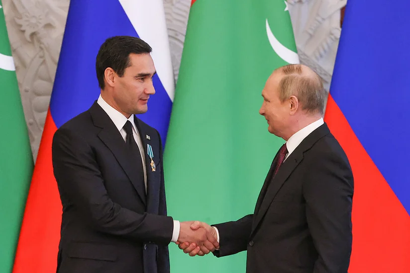 Путин и Бердымухамедов обсудили вопросы сотрудничества в энергетике