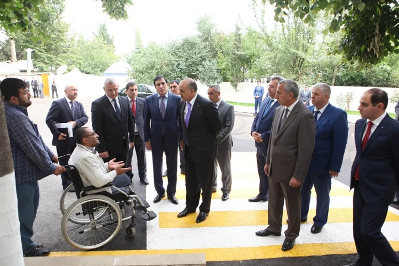 Müharibə əlilləri və şəhid ailələri üçün tikilən evlərin istifadəyə verilməsinə başlanılıb