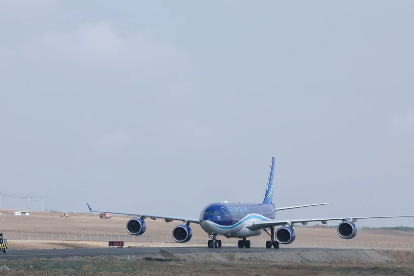 AZAL's aircraft lands at Zangilan International Airport 
