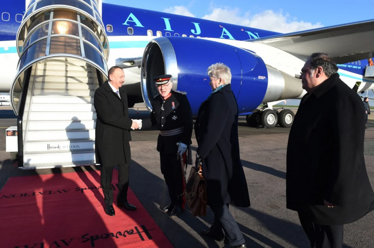 Prezident İlham Əliyev Böyük Britaniyada səfərdədir