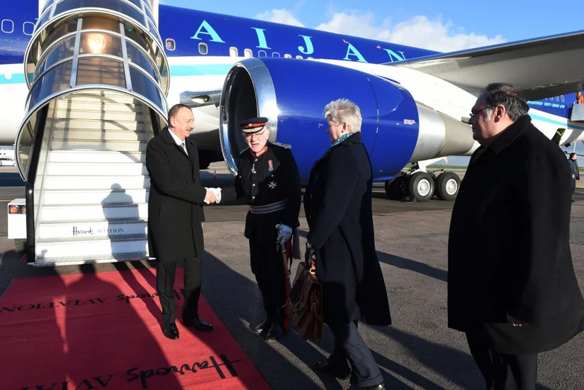 Prezident İlham Əliyev Böyük Britaniyada səfərdədir