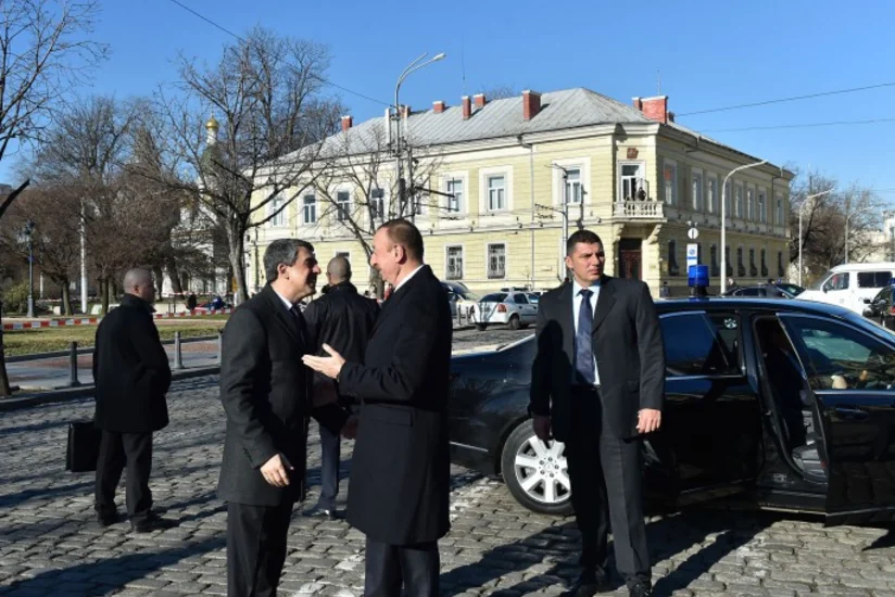 ​Azərbaycan Prezidentinin Sofiyada rəsmi qarşılanma mərasimi olub