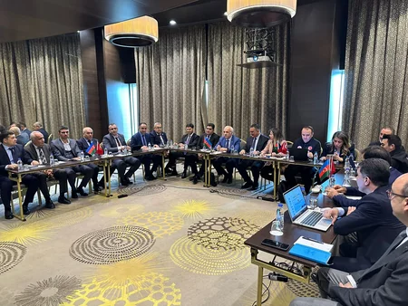 FHN-in bir qrup əməkdaşı Hatayda zəlzələnin fəsadları ilə tanış olublar