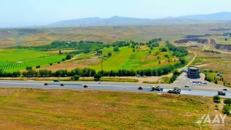 Bakı-Qazax yolunun 130 km-lik hissəsinin genişləndirilməsi yekunlaşmaqdadır