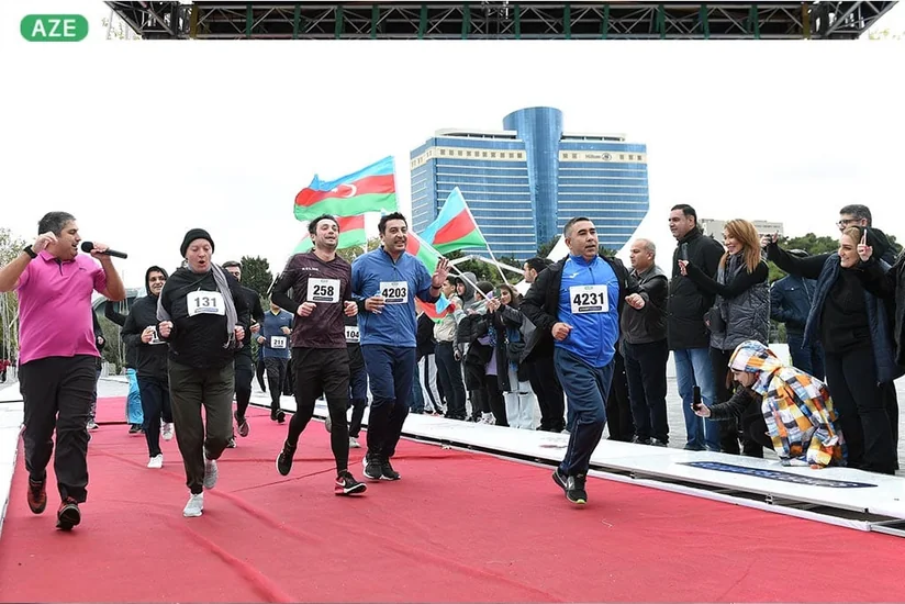 Zəfər günü münasibətilə Bakıda II “Qələbə qaçışı” keçirilib