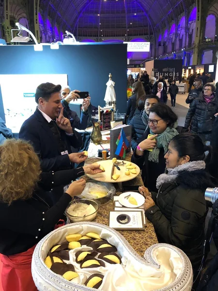Azərbaycan mətbəxi Parisdə beynəlxalq festivalda nümayiş olunur - FOTO