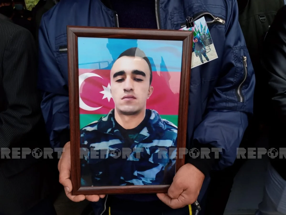 Qubada şəhidin vəsiyyətinə əsasən yeni doğulan oğluna onun adı verildi