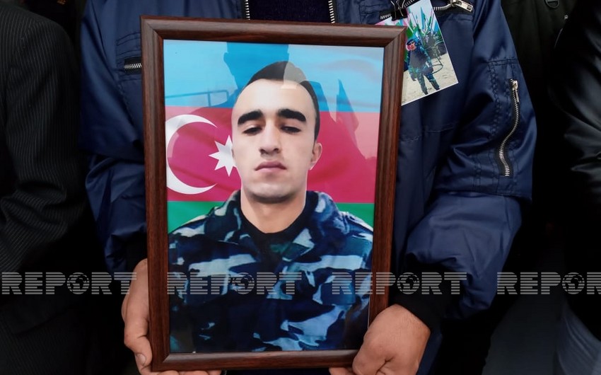 Qubada şəhidin vəsiyyətinə əsasən yeni doğulan oğluna onun adı verildi