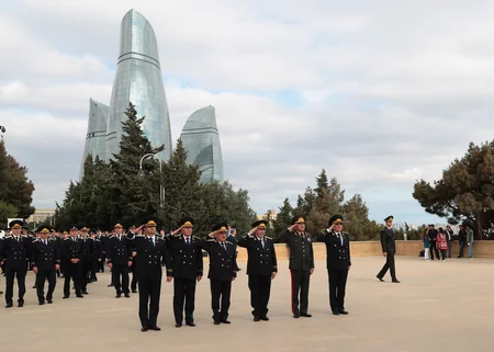 Prokurorluq orqanlarında qulluğa yeni qəbul edilmiş gənc əməkdaşların andiçmə mərasimi keçirilib