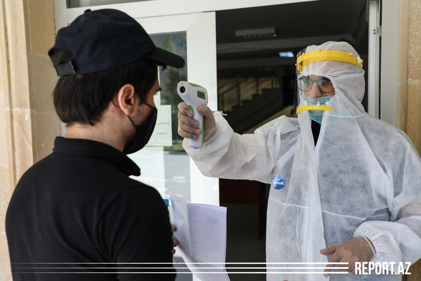 DİM: Hərarəti olan 20-yə yaxın şagird imtahana buraxılmayıb