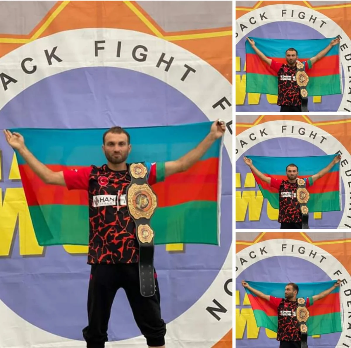 Azərbaycan idmançısı Ukraynada ermənini məğlub edərək dünya çempionu oldu - YENİLƏNİB - VİDEO