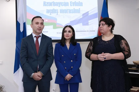 Finlandiyada Azərbaycan Evi açılıb