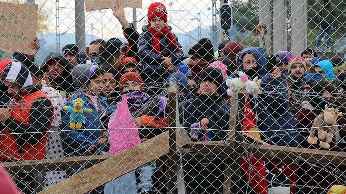 Macarıstan sərhədini qanunsuz keçmək istəyən 162 qaçqın saxlanılıb