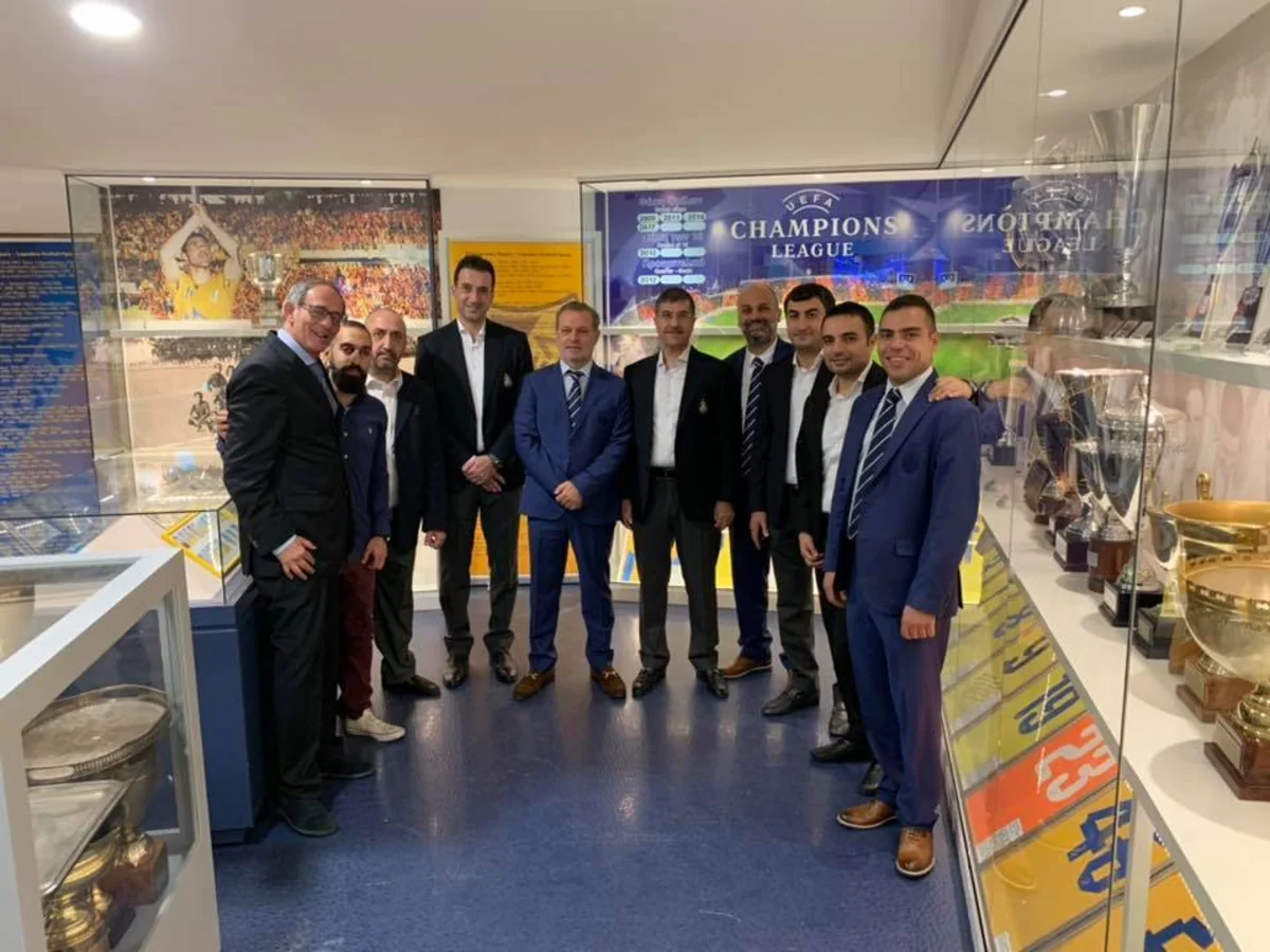 Qarabağ APOEL-in muzeyini ziyarət edən ilk xarici klub olub