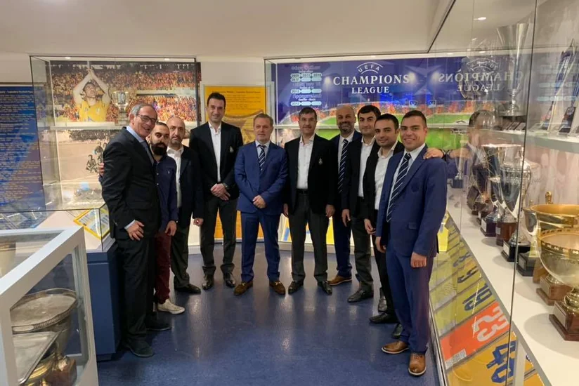 Qarabağ APOEL-in muzeyini ziyarət edən ilk xarici klub olub
