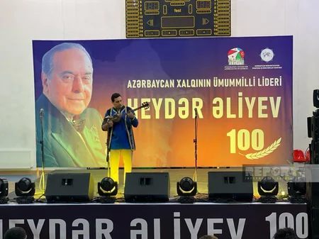 Gürcüstanda Heydər Əliyevin 100 illik yubileyi münasibətilə konsert keçirilib