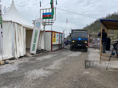 Bu gün Xankəndi-Laçın yolunda sülhməramlıların 66 avtomobili maneəsiz keçib - YENİLƏNİB-4