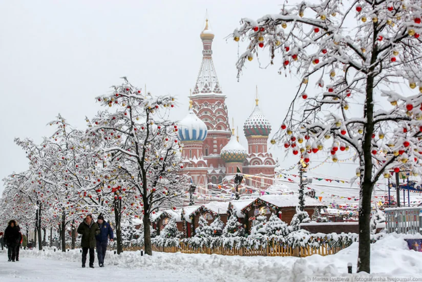 В Москве температура воздуха достигла -25,2° впервые за 74 года
