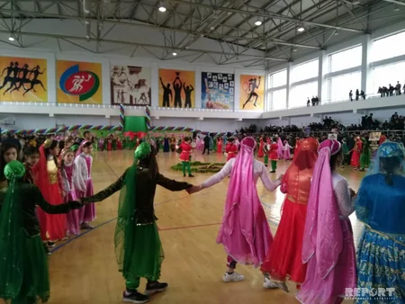 Qax rayonunda Novruz şənliyi keçirilib - FOTO