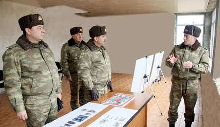Növbəti hərbi hissədə yeni yaşayış binalarının açılış mərasimi keçirilib