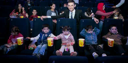 Gəncədə “CinemaPlus” kinoteatrında “SOS Gəncə” uşaqları üçün cizgi filmi nümayiş olunub - VİDEO