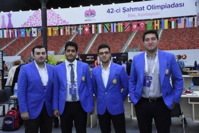 Bakıdakı 42-ci Ümumdünya Şahmat Olimpiadasında III turun görüşləri keçirilib