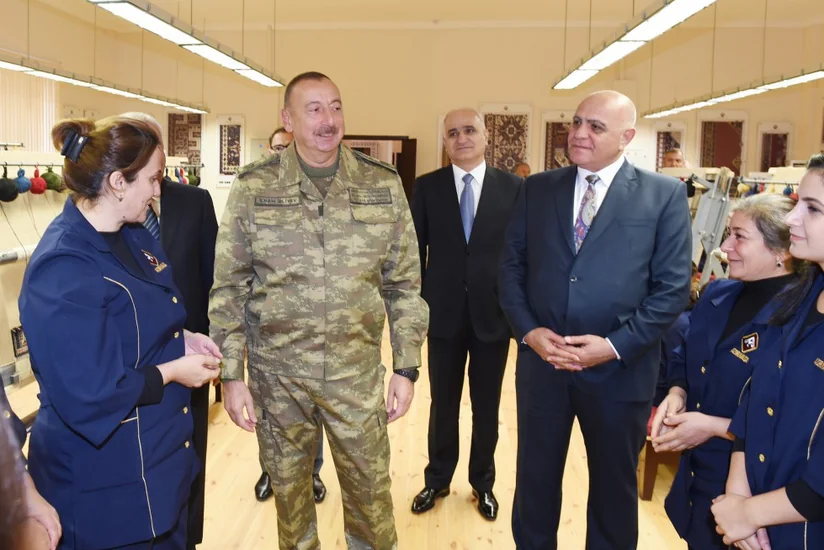 Prezident İlham Əliyev: Azərbaycan xalçası artıq dünya bazarlarına çıxacaq