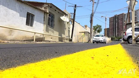 Bakının Xətai rayonunda 5 küçə təmir olunub