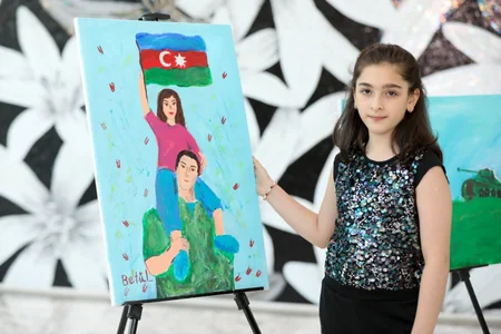 Şəhid övladlarının incəsənət akademiyası” layihəsinə yekun vurulub