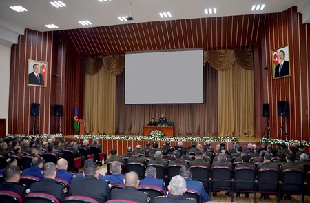 Müdafiə Nazirliyi 2019-cu tədris ilində fərqlənən hərbi qulluqçuları mükafatlandırıb - VİDEO