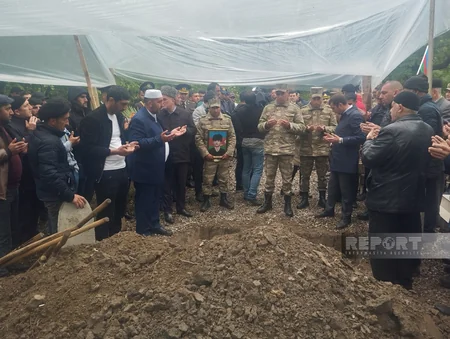 Xaçmazda Birinci Qarabağ müharibəsinin şəhidi dəfn edilib - YENİLƏNİB-2