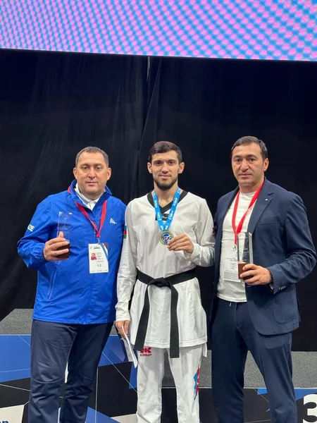 Azərbaycan taekvondoçusu Avropa çempionu olub