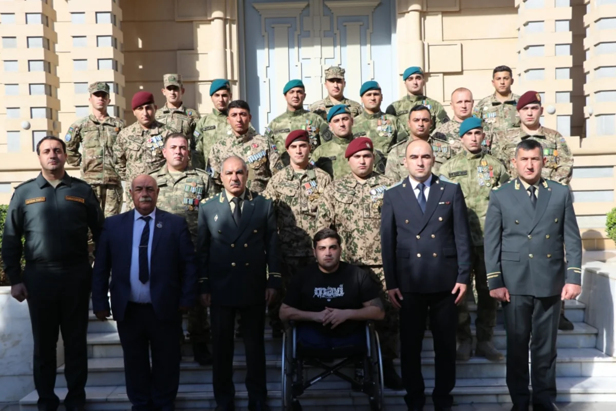 Hərbi Prokurorluqda qazilərlə görüş keçirilib