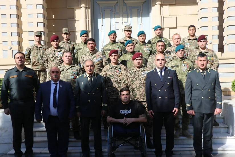 Hərbi Prokurorluqda qazilərlə görüş keçirilib