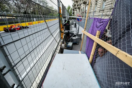 Formula 1 Azərbaycan Qran-Prisinin final mərhələsi maraqlı anlarla yadda qalıb - FOTOREPORTAJ