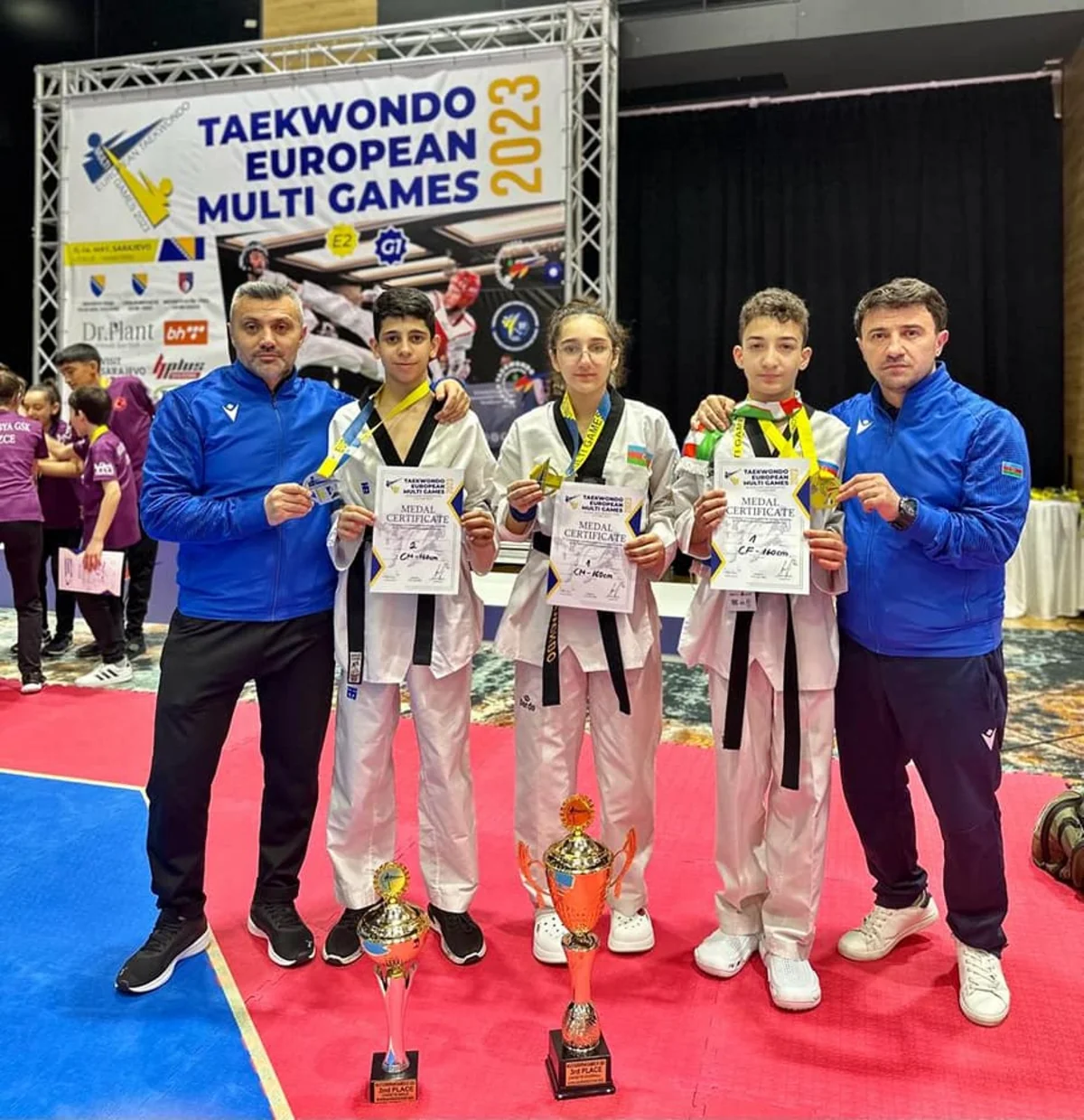 Azərbaycan taekvondoçuları Multi Avropa Oyunlarında daha 3 medal qazanıblar