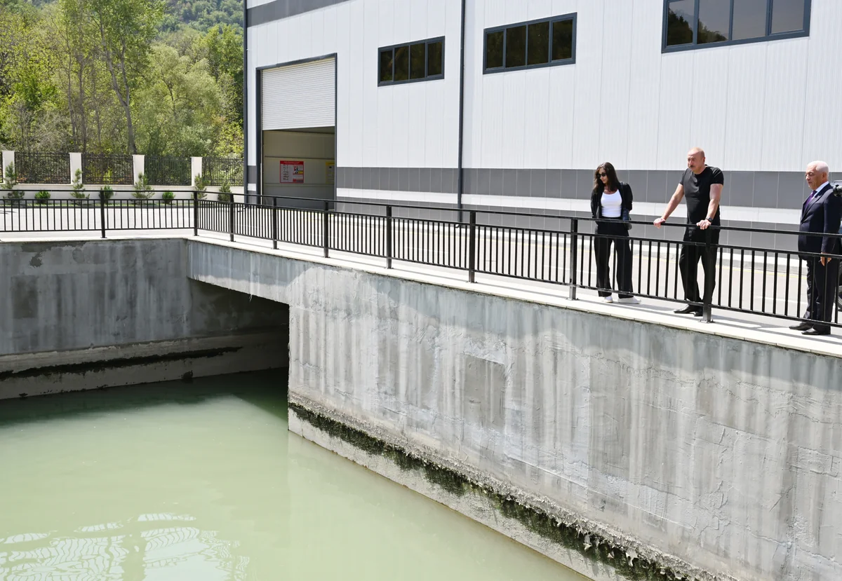 Opening ceremony held for Ashagi Vang, Nadirkhanli, and Chaykend small hydropower plants in Kalbajar’s Vang Village