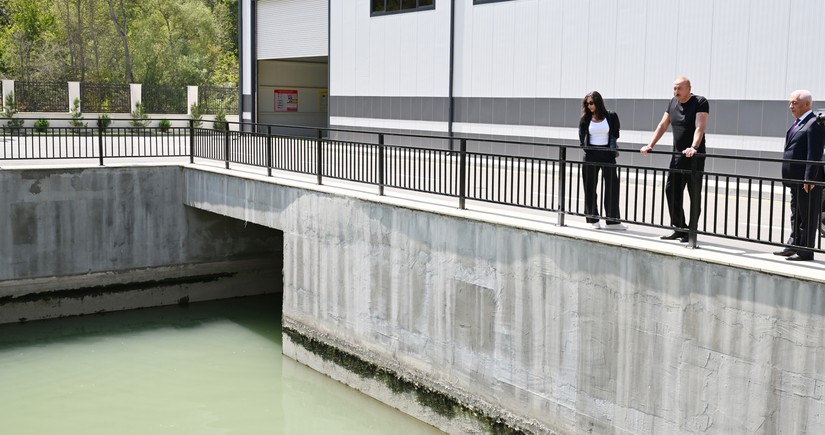 Kəlbəcərin Vəng kəndində “Aşağı Vəng”, “Nadirxanlı” və “Çaykənd” kiçik su elektrik stansiyalarının açılışı olub - YENİLƏNİB