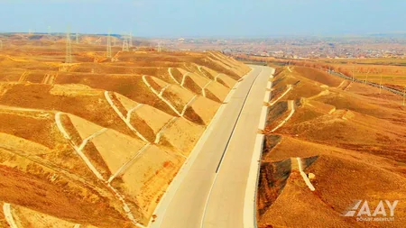 Construction of Horadiz-Jabrayil-Zangilan-Aghband road 93% complete