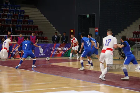 Azərbaycanın futzal millisi Avropa çempionatının əsas mərhələsində Xorvatiyaya məğlub olub